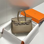 Hermes Mini Birkin Taupe Toge Bag - 20cm - 4