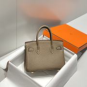 Hermes Mini Birkin Taupe Toge Bag - 20cm - 3