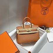 Hermes Mini Birkin Brown Toge Bag - 20cm - 6