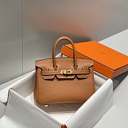 Hermes Mini Birkin Brown Toge Bag - 20cm - 5