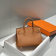 Hermes Mini Birkin Brown Toge Bag - 20cm - 2