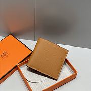 Hermes Epsom Leather Compact Wallet  - 5