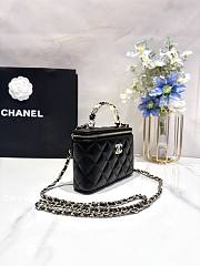 Chanel Vanity Lambskin Leather Bag - 11*17*4.5Cm - 2