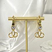 Valentino Garavani VLOGO Signature Hoop Earrings in Metal - 1