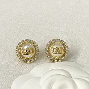 Valentino Garavani VLOGO Stud Earrings in Metal - 1