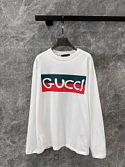 Gucci Cotton Sweater in White  - 1