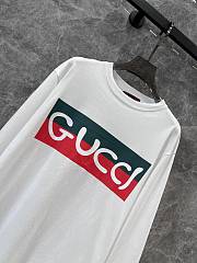 Gucci Cotton Sweater in White  - 2