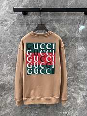 Gucci Cotton jersey sweatshirt in beige - 6