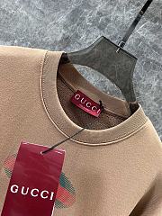 Gucci Cotton jersey sweatshirt in beige - 3