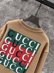 Gucci Cotton jersey sweatshirt in beige - 2