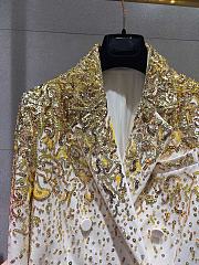 Valentino  EMBROIDERED CREPE COUTURE BLAZER - 2