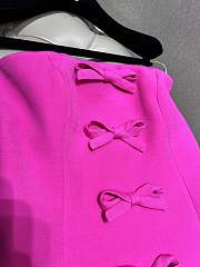 Valentino Pink Bow Dress - 3