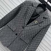 Gucci Wool jacket with GG Shadow - 6