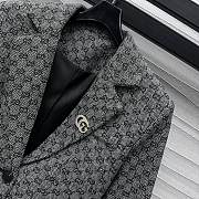 Gucci Wool jacket with GG Shadow - 5