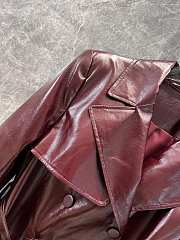 Gucci Leather Long Coat  - 5