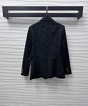 Valentino Black Vlogo Blazer - 3