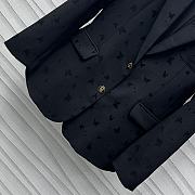 Valentino Black Vlogo Blazer - 4