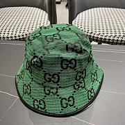 GUCCI Econyl Nylon Monogram Bucket Hat - 5