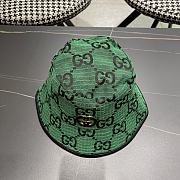 GUCCI Econyl Nylon Monogram Bucket Hat - 4