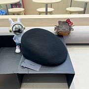 Prada Black Beret - 6