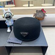Prada Black Beret - 1