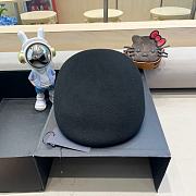 Prada Black Beret - 3