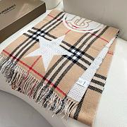 Burberry  Wool-Cashmere Printed Scarf - 5