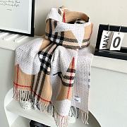 Burberry  Wool-Cashmere Printed Scarf - 2