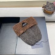 Prada ribbed-knit cashmere beanie - 3