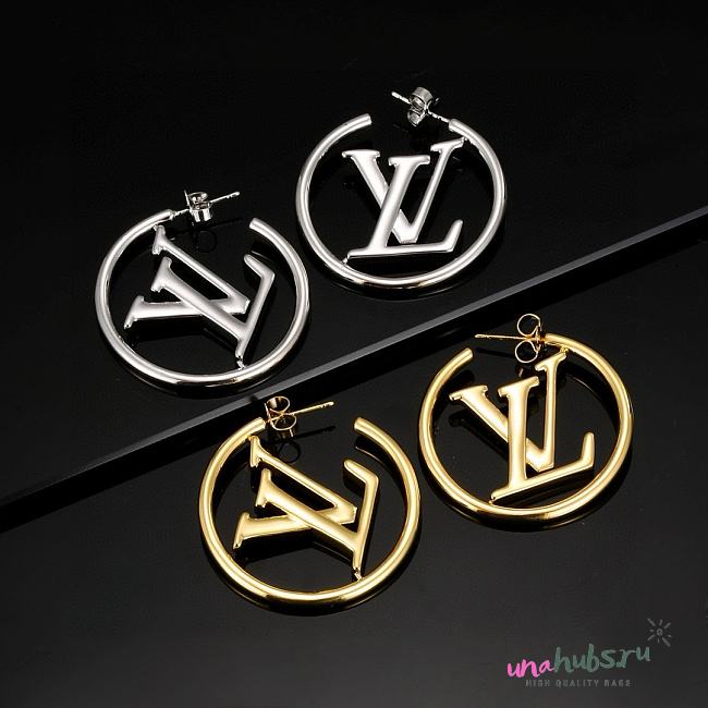 Louis Vuitton Hoop Earrings - 1