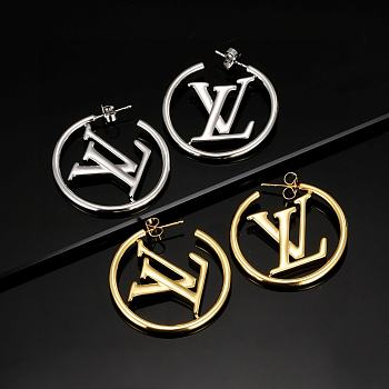 Louis Vuitton Hoop Earrings