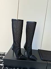 YSL Oxalis long black boots - 1