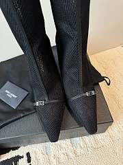 	 YSL Oxalis short black boots - 6