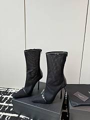 	 YSL Oxalis short black boots - 4