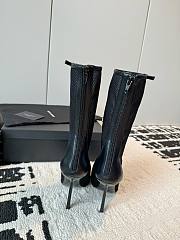 	 YSL Oxalis short black boots - 3