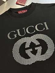 Gucci Blue cotton sweatshirt with logo - 4