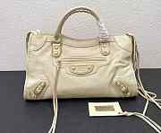 Balenciaga Women Classic Metallic Edge City S Goatskin Hand Carry Bag - 1