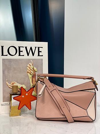 Loewe Puzzle Pink Bag - 29*12*19cm