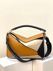 Loewe Puzzle Black and Yellow Bag - 29*12*19cm - 1