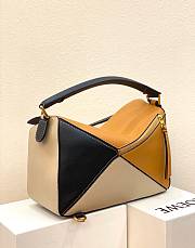 Loewe Puzzle Black and Yellow Bag - 29*12*19cm - 5