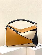 Loewe Puzzle Black and Yellow Bag - 29*12*19cm - 3