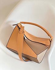 Loewe Puzzle Brown and Beige Bag - 29*12*19cm - 6