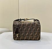 Fendi Zucca Brown Bag - 26x15x19cm - 6