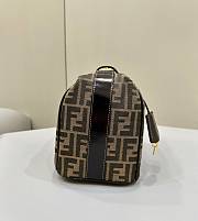 Fendi Zucca Brown Bag - 26x15x19cm - 2