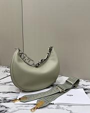 Fendi Fendigraphy With Strap in Green Bag - 36-30-11CM - 1