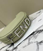 Fendi Fendigraphy With Strap in Green Bag - 36-30-11CM - 6