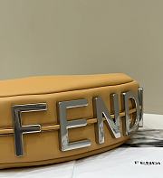 	 Fendi Fendigraphy With Strap in Brown Bag - 36-30-11CM - 3