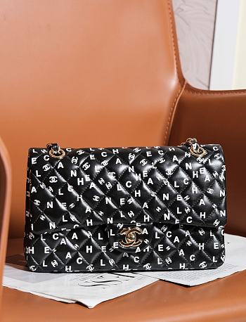 Chanel Flap Bag Mini CC Logo Black Bag 25cm