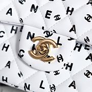 	 Chanel Flap Bag Mini CC Logo White Bag 25cm - 5