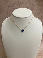 Van Cleef & Arpels Alhambra Necklace 1 blue motif - 1